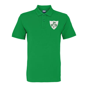 Unisex Ireland EIRE Rugby Classic Polo Shirt With Free Personalisation