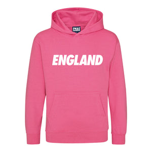 Kids England Style Football Training Hoodie