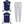 Load image into Gallery viewer, Kids Baseball Style Varsity Jacket and Matching Joggers - Personalised with Front Initial Step and Name on Back Letterman Style
