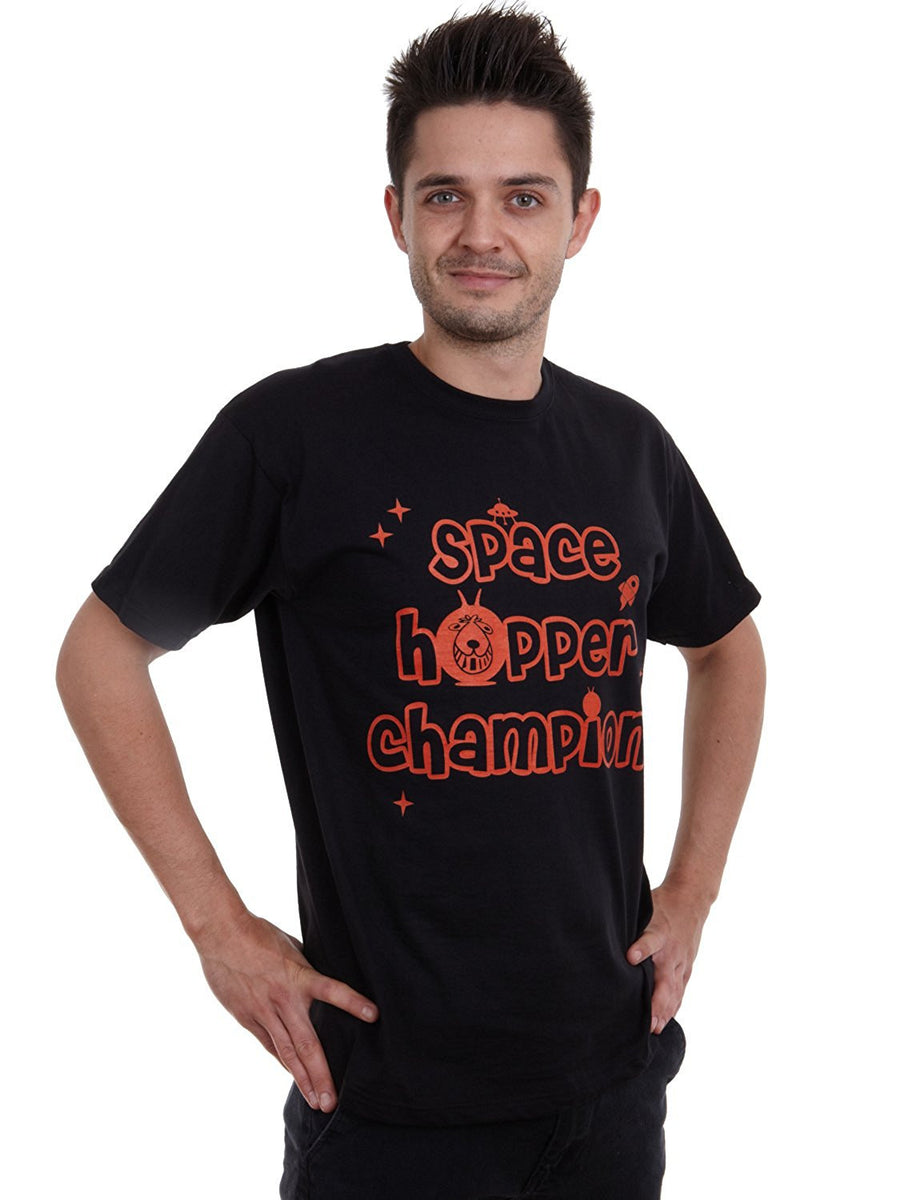 Mens space hopper champion T-shirt