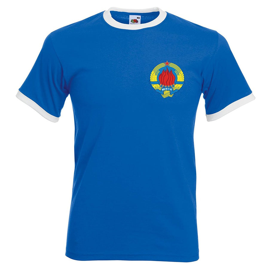 Mens customisable Yugoslavia football T-shirt