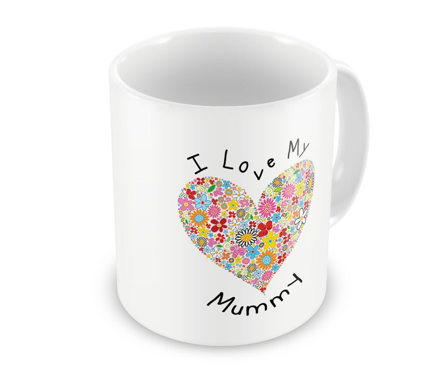 I Love My Mummy Heart 'Mothers Day' Mug