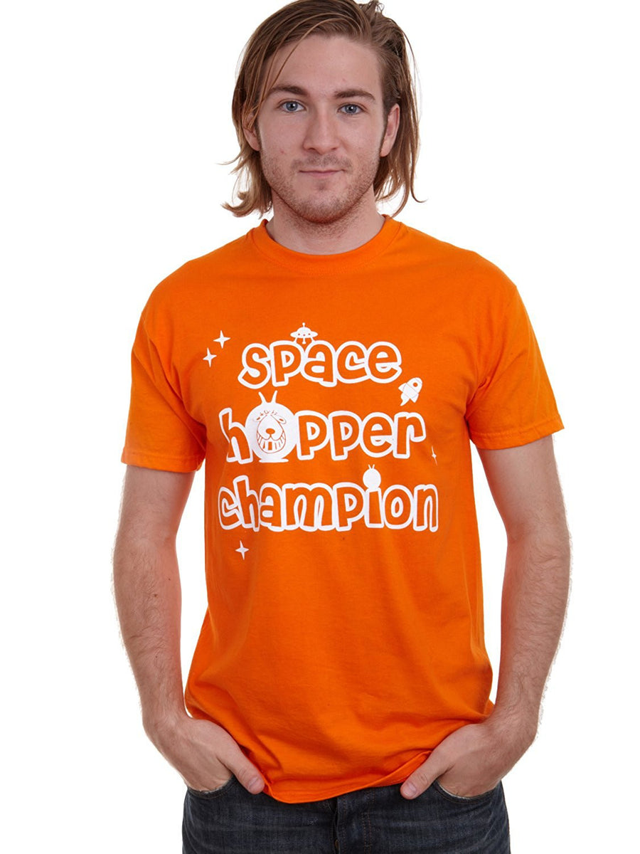 Mens space hopper champion T-shirt