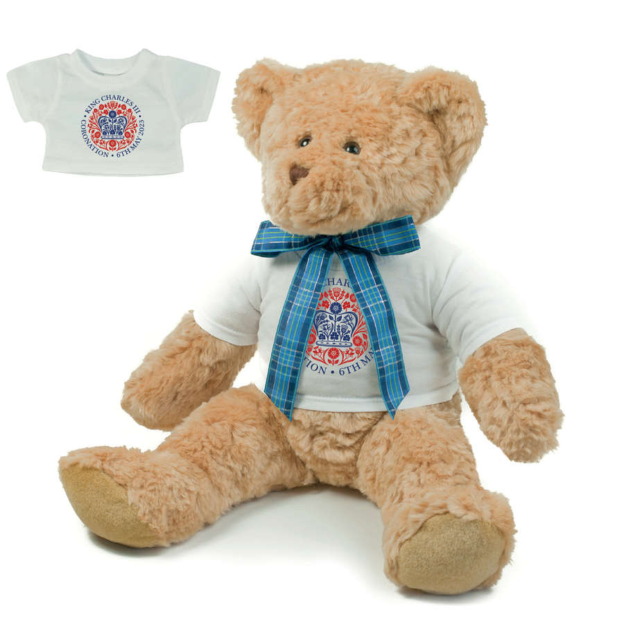 Coronation of King Charles III Commemoration Bear and T-shirt