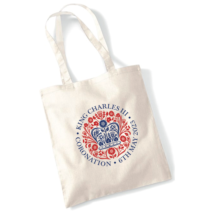 Coronation of King Charles III Commemoration Tote Bag